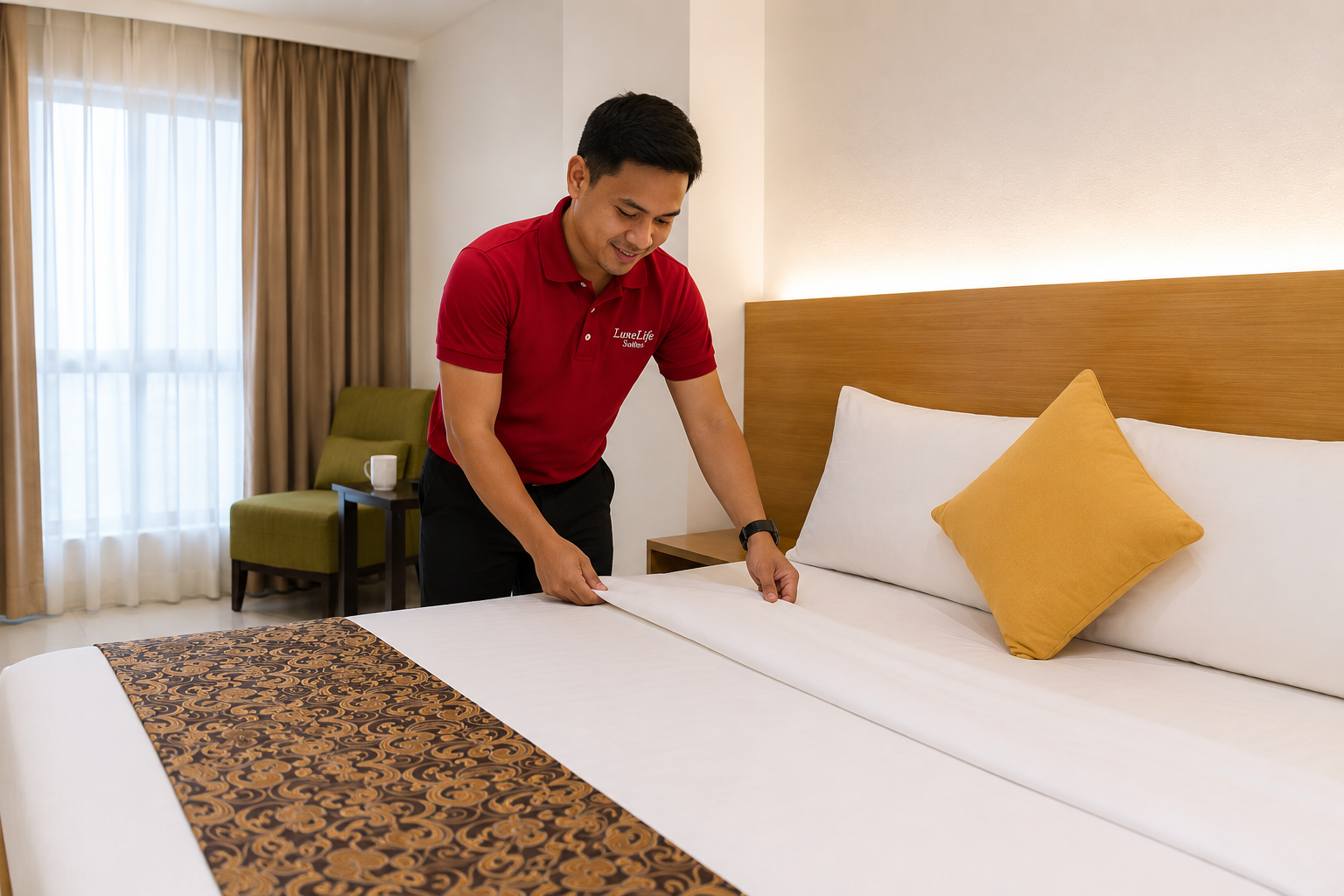 Daily housekeeping service